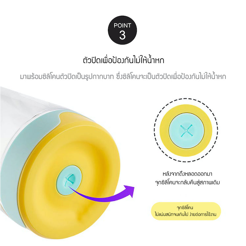 LocknLock แก้วน้ำพลาสติกพร้อมหลอด Dream Catcher 540 ml. - ABF779 ...