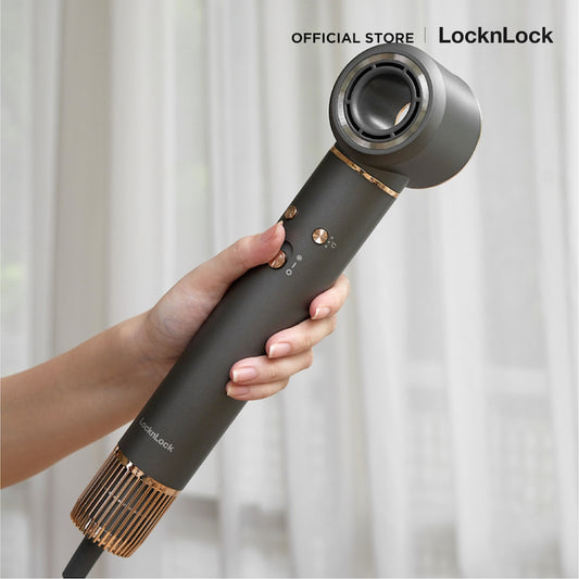 LocknLock Multi Hair Dryer ไดร์เป่าผมอเนกประสงค์ ช่วยให้ผมนุ่มสลวย ไม่ชี้ฟู - ENA426GRY