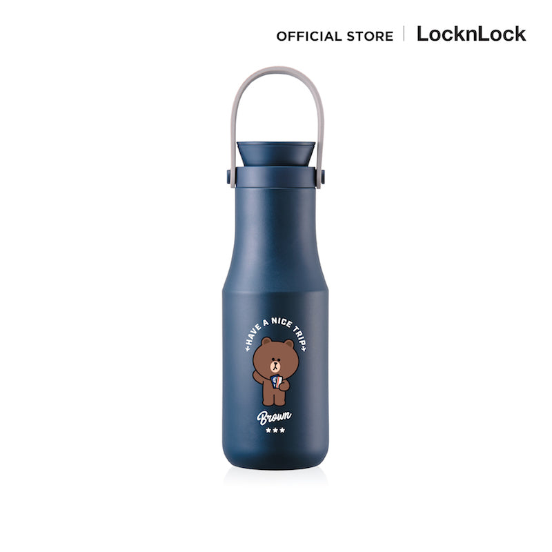 LocknLock with Line Friends กระบอกน้ำสุญญากาศสองชั้น Mertro Double Tumbler 470 ml. - LHC4202LF