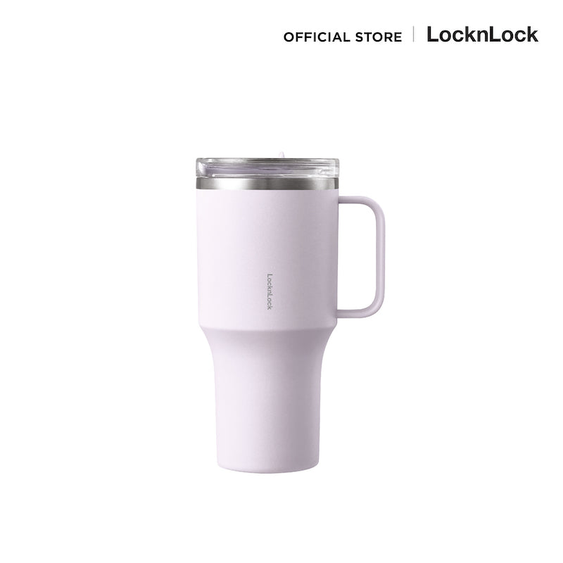 แก้วน้ำเก็บอุณหภูมิ LocknLock Metro King Tumbler สีพาสเทล ความจุ 820 ml. รุ่น LHC4326