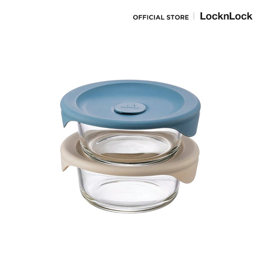 LocknLock เซตกล่องแก้วใส่อาหาร 2 ชิ้น Meal Container SET - LLG504S2