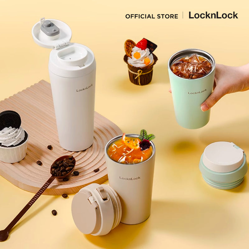 LocknLock แก้วเก็บอุณภูมิ Vacuum Insulated Coffee Bottle ความจุ 550 ml. รุ่น LHC3325