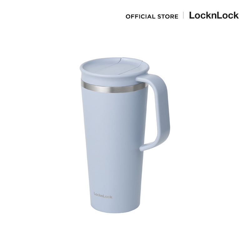 LocknLock Daily Handle Tumbler แก้วน้ำเก็บอุณหภูมิ สีพาสเทล ขนาด 600 ml. รุ่น LHC4330