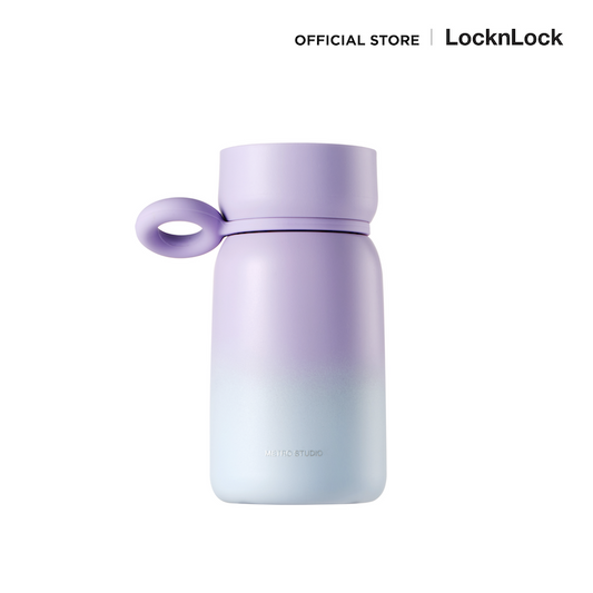 LocknLock แก้วเก็บอุณหภูมิ Metro Studio Gradition Midnight Purple 350 ml. - LHC4361VOL