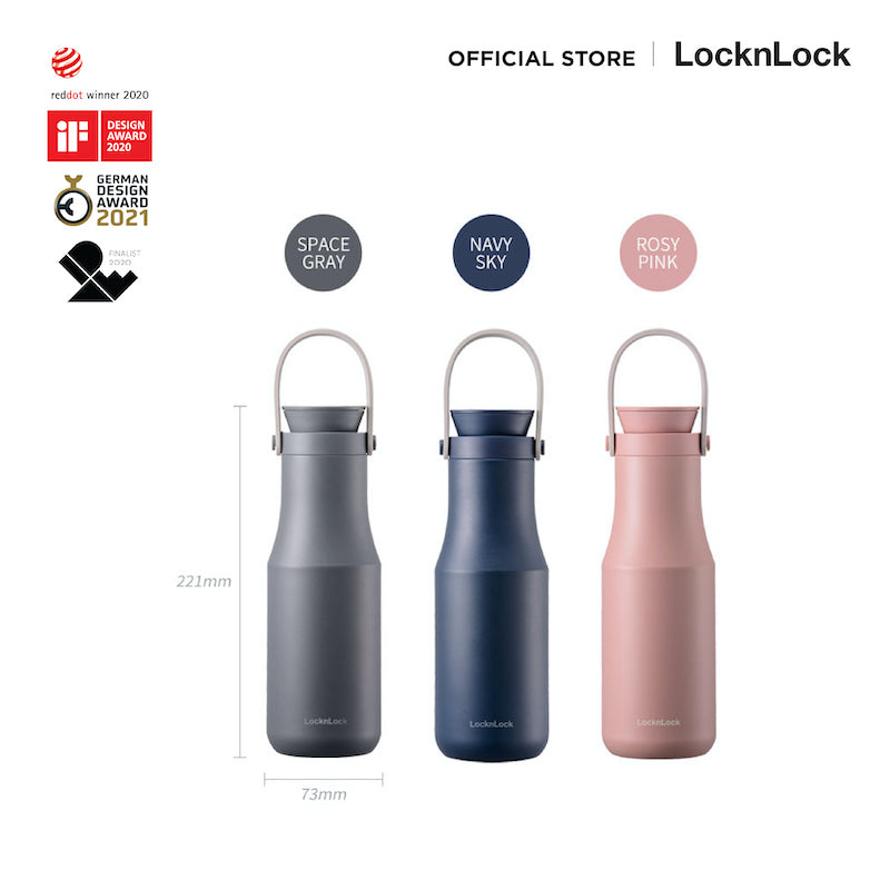 LocknLock กระบอกน้ำสองชั้น Metro Double Tumbler ความจุ 470ml รุ่น LHC4202