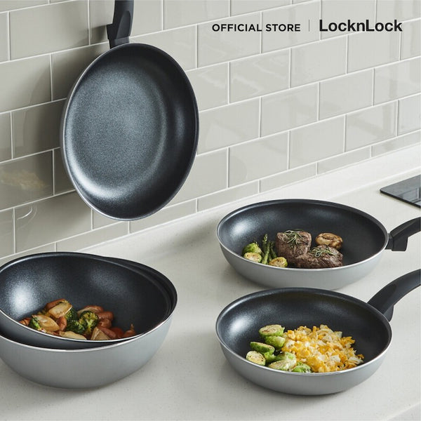 LocknLock Curve IH Fry Pan & WoK 26 cm. - CAF2633 – LocknLock Thailand