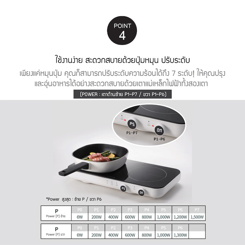 Induction cooker online 1000 watt