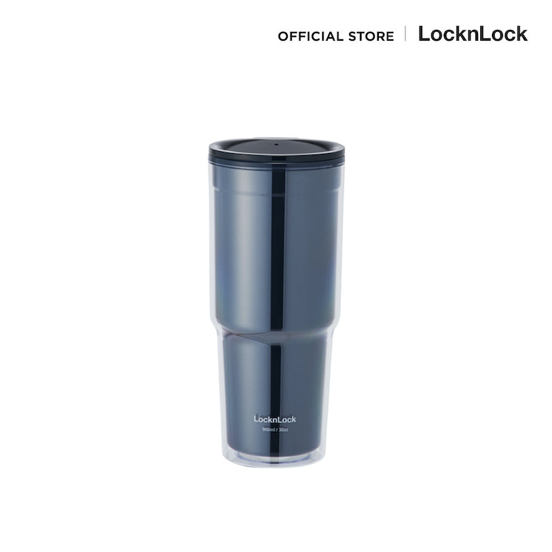 แก้วน้ำ 2 ชั้น Double Wall Cup navy