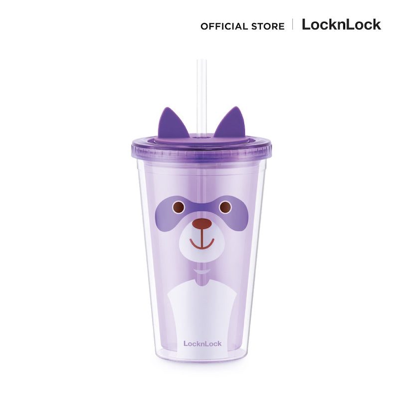 แก้วน้ำ 2 ชั้น Animal Double Wall Cold Cup animal